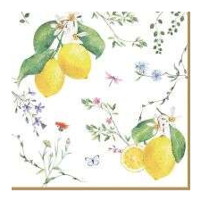 Citromos szalvéta - Fleurs et Citrons papírárú, csomagoló és tárolóeszköz