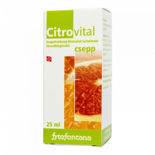 Citrovital Grapefruitmag-kivonatot tartalmazó étrend-kiegészítő csepp 25 ml gyógyhatású készítmény