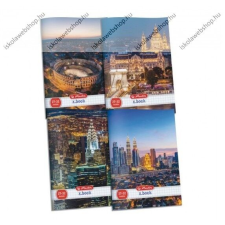  City 2021 kockás füzet, A5/27-32 (1 db) füzet