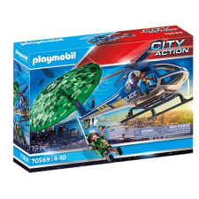 City Action rendőrségi helikopter játékszett playmobil