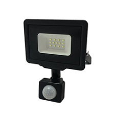  CityLine Sensor LED reflektor fekete (10W/120°) - Természetes fehér kültéri világítás
