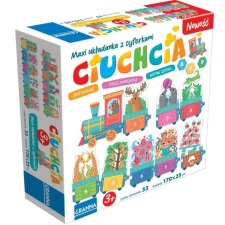 ciuchciás maxi puzzle lyukacskákkal puzzle, kirakós