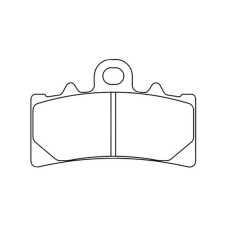 CL BRAKES utcai szinterelt fékbetétek - 1233XBK5 egyéb motorkerékpár alkatrész
