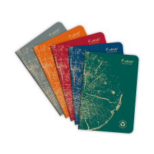 Clairefontaine füzet (A5, 48 lap, négyzethálós, tűzött, 5-féle) Forever Premium (4) füzet
