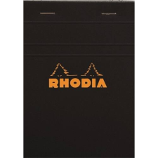 Clairefontaine Jegyzettömb Clairefontaine Rhodia Black A/4 80 lapos kockás jegyzettömb