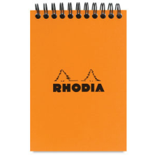 Clairefontaine Rhodia Classic narancs spirálblokk  80lap  kockás 10 5x14 8cm jegyzettömb