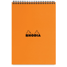 Clairefontaine Rhodia Classic narancs spirálblokk Mérete: 14 8x21cm vonalas jegyzettömb