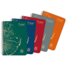 Clairefontaine spirálfüzet (A6, 60lap, vonalas, 5-féle) Forever Premium (4) füzet