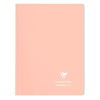 Clairefontaine Spirálfüzet Clairefontaine Koverbook Blush A/4 80 lapos PP borítású vonalas korall