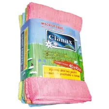 Clanax Towel mikroszálas törlőkendő, 40 x 40, 5 darab takarító és háztartási eszköz