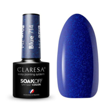 Claresa Blue 714 gél lakk 5g lakk zselé