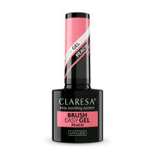  Claresa Brush Easy Gel - Peach lakk zselé
