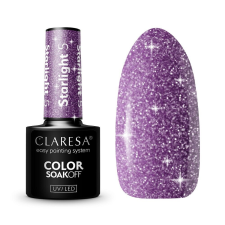 Claresa Lemos Gél Hybrid Körömlakk Starlight, UV/LED, 5g lakk zselé