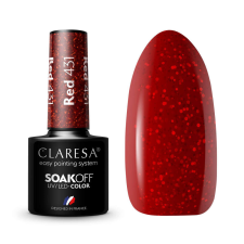 Claresa - Red 431 műköröm zselé