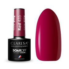  Claresa Red 435 gél lakk 5g lakk zselé