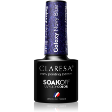 Claresa SoakOff UV/LED Color Galaxy géles körömlakk árnyalat Navy Blue 5 g lakk zselé