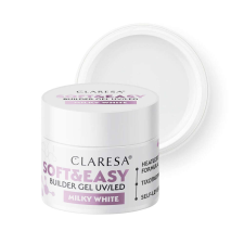 Claresa Soft&Easy Milky White 90g műköröm zselé
