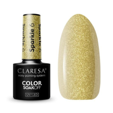 Claresa Sparkle 6 gél lakk 5g lakk zselé