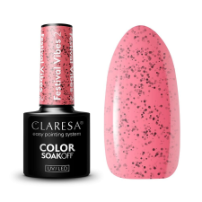 Claresa UV/LED Gél Lakk - Festival Vibes, 2.5g lakk zselé