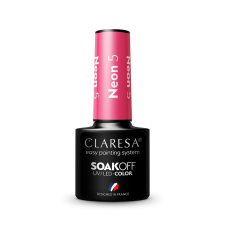 Claresa UV/LED Neon Hidbríd Zselélakk 5,5g lakk zselé