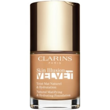 Clarins Skin Illusion Velvet mattító folyékony alapozó tápláló hatással árnyalat 112C 30 ml smink alapozó