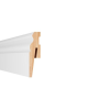 CLASSEN Fehér szegélyléc, festhető, "Amerikai design-MP", 60mm magas, 240cm