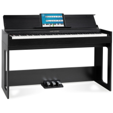 Classic Cantabile Dp-S1 Sm elektromos zongora Fekete Matt billentyűs hangszer