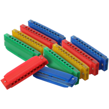 Classic Cantabile Funkids Szájharmonika 10 Darabos Szett fúvós hangszer