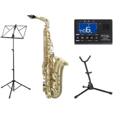 Classic Cantabile Winds As-450 Csiszolt Alto Szaxofon Szett Szett fúvós hangszer