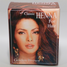  Classic Henna hajszínező por aranybarna 100 g hajfesték, színező