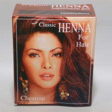  Classic Henna hajszínező por gesztenyebarna 100 g hajfesték, színező