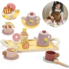 Classic Word Classic World fa tea és desszert készlet 14 db-os