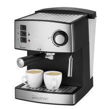 Clatronic ES 3643 Eszpresszó kávéfőző - Szürke/fekete kávéfőző