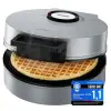 Clatronic HA3833 Ostyasütő és tölcsérkészítő, kb. Ø 20 cm, 1200W – Ezüst