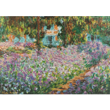 Claude Monet kertje Giverny-ben 1000 darabos puzzle puzzle, kirakós