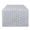Clayre & EEf Asztali futó - 50x140cm - Blue Rose Blooming
