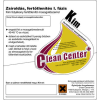 Clean Center Clean Center Kim I. fázis kísérőmatrica