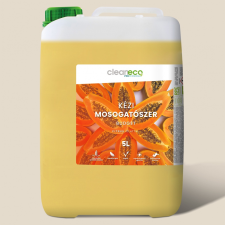 Cleaneco BUDGET Kézi Mosogatószer koncentrátum, citrus illattal XXL, 5liter tisztító- és takarítószer, higiénia