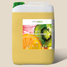 Cleaneco Kézi Mosogatószer koncentrátum, mangó&amp;papaya illattal XXL, 5liter tisztító- és takarítószer, higiénia