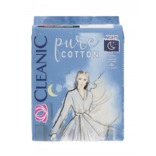  CLEANIC ÉJSZAKAI BETÉT PURE COTTON 8DB intim higiénia