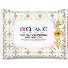 Cleanic lehúzható nedves toalett kendő 60 lap (10321506) (10321506) higiéniai papíráru