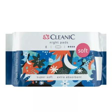 Cleanic Soft Egészségügyi Betét Éjszakai 8db intim higiénia