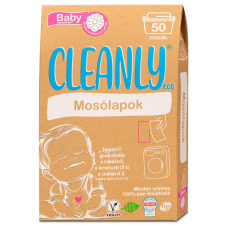 Cleanly eco mosólapok baby kamilla illattal 50 db tisztító- és takarítószer, higiénia