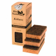 Cleanne Cleanne kókuszszivacs 6db/csomag tisztító- és takarítószer, higiénia