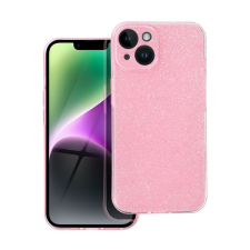 Clear 2mm Apple Iphone 14 csillámos tok, rózsaszín tok és táska