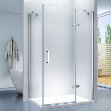Clear Monza 80 x 120 x 195 cm szögletes zuhanykabin kád, zuhanykabin