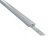 Clearled LED szalaghoz alumínium sín szett süllyesztett sín alumínium profil (DEL1489) matt fedéllel 1fm CL62100M ClearLED