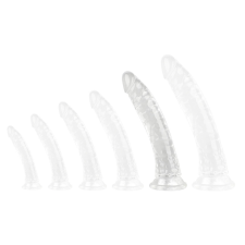 ClearlyHorny Átlátszó XXL dildó – 26 x 5 cm prémium minőségben műpénisz, dildó