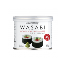 Clearspring japán wasabi - zöld tormapor 25g alapvető élelmiszer