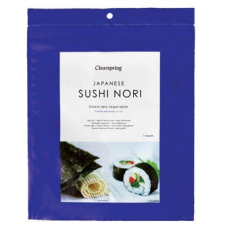 Clearspring nori-shusi pirított algalap 7 db alapvető élelmiszer